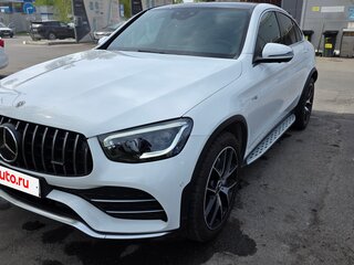 2021 Mercedes-Benz GLC Coupe AMG 43 AMG I (C253) Рестайлинг, белый, 6100000 рублей, вид 2
