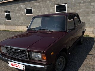 2007 Lada (ВАЗ) 2107, красный, 100000 рублей, вид 1
