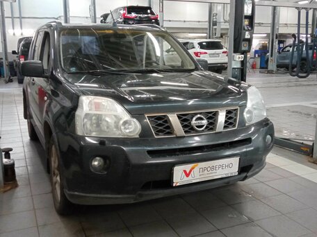 2010 Nissan X-Trail II, чёрный, 849000 рублей, вид 2