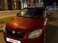 2008 Skoda Fabia II, красный - вид 1