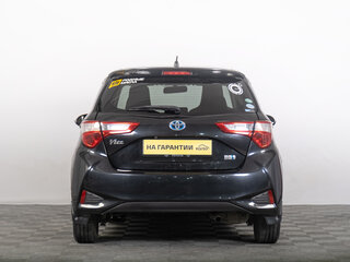 2017 Toyota Vitz III (XP130) Рестайлинг 2, чёрный, 1099000 рублей, вид 4