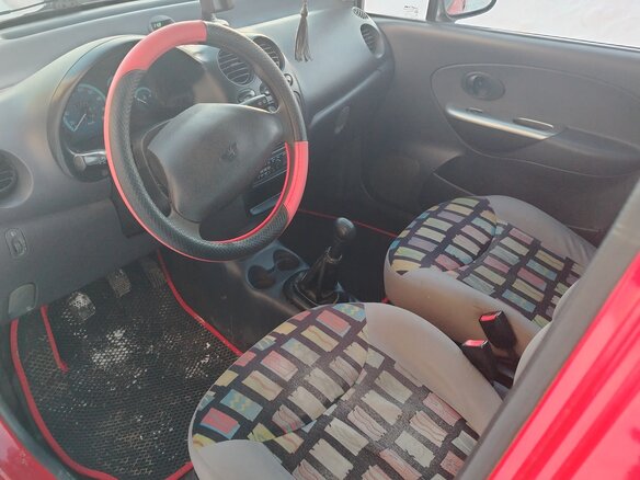 2013 Daewoo Matiz Best I Рестайлинг, красный, 250000 рублей - вид 6