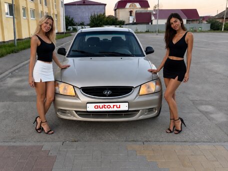 2008 Hyundai Accent ТагАЗ II, бежевый, 315000 рублей, вид 1
