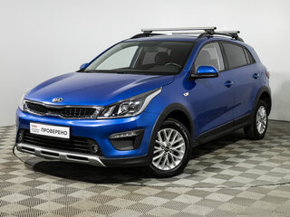 2019 Kia Rio X-Line IV, синий, 1449700 рублей, вид 1