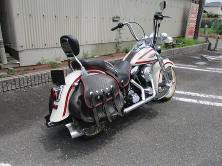 1997 Harley-Davidson Springer Softail, белый, 1257000 рублей, вид 3
