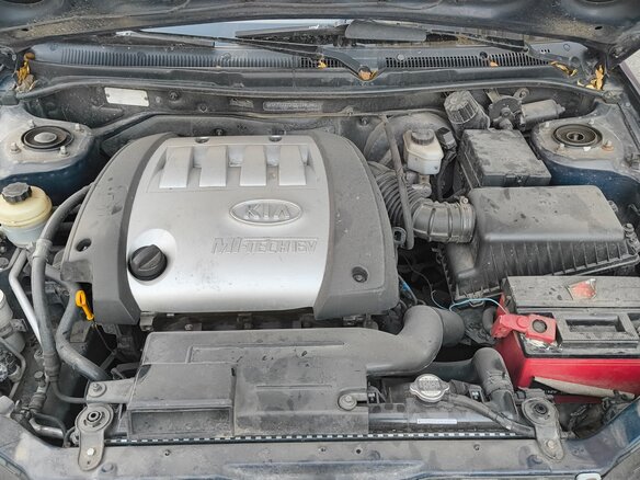 2006 Kia Spectra I Рестайлинг 2, синий, 320000 рублей - вид 11