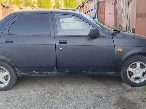 2008 Lada (ВАЗ) Priora I, синий, 140000 рублей - вид 2
