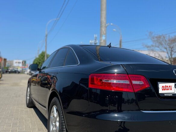 2010 Audi A6 III (C6) Рестайлинг, чёрный, 1200000 рублей - вид 6