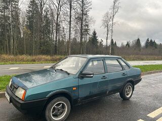 2000 Lada (ВАЗ) 21099, зелёный, 70000 рублей, вид 4