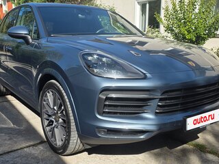 2018 Porsche Cayenne III, голубой, 5800000 рублей, вид 3
