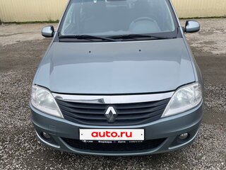 2011 Renault Logan I Рестайлинг, синий, 420000 рублей, вид 1