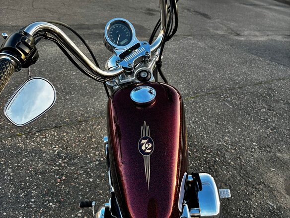 2012 Harley-Davidson Sportster 1200, красный, 660000 рублей - вид 6