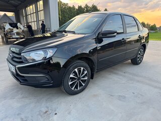 2023 Lada (ВАЗ) Granta I Рестайлинг, чёрный, 795000 рублей, вид 2