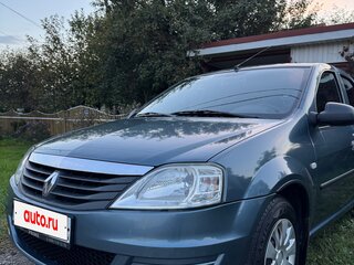 2010 Renault Logan I Рестайлинг, синий, 485000 рублей, вид 2