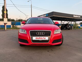 2009 Audi A3 II (8P) Рестайлинг 2, красный, 865000 рублей, вид 2