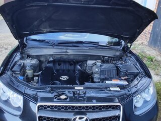 2007 Hyundai Santa Fe II, чёрный, 830000 рублей, вид 2