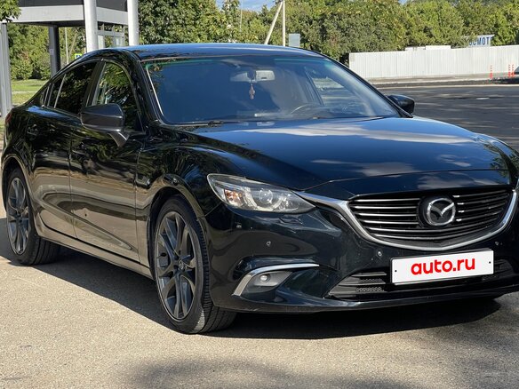 2017 Mazda 6 III (GJ) Рестайлинг, чёрный, 1550000 рублей - вид 2