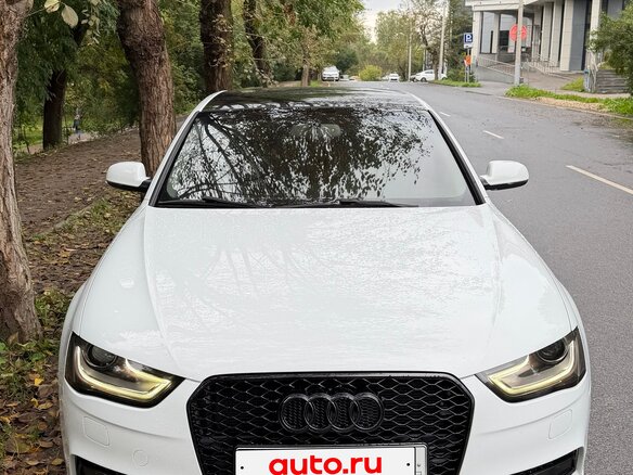 2015 Audi A4 IV (B8) Рестайлинг, белый, 1850000 рублей - вид 9