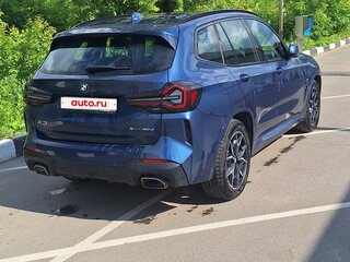 2021 BMW X3 30d xDrive III (G01) Рестайлинг, синий, 6250000 рублей, вид 2