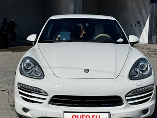 2013 Porsche Cayenne Diesel II (958), белый, 2500000 рублей, вид 4