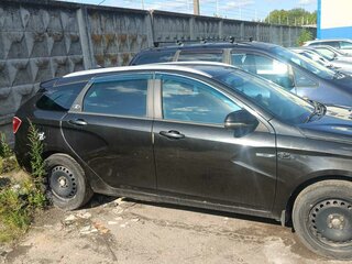 2017 Lada (ВАЗ) Vesta SW I, чёрный, 1300000 рублей, вид 3