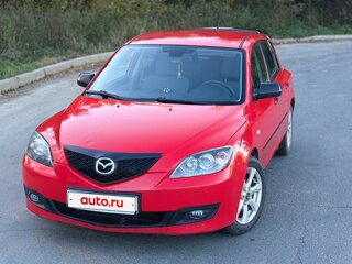 2008 Mazda 3 I (BK) Рестайлинг, красный, 500000 рублей, вид 1