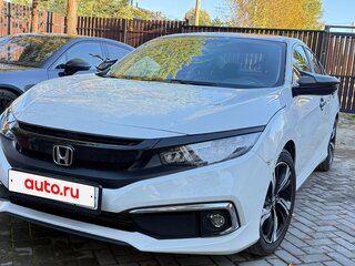2021 Honda Civic X Рестайлинг, белый, 2200000 рублей, вид 1