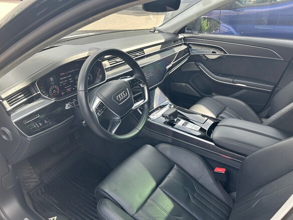 2018 Audi A8 Long 60 TFSI IV (D5), чёрный - вид 13