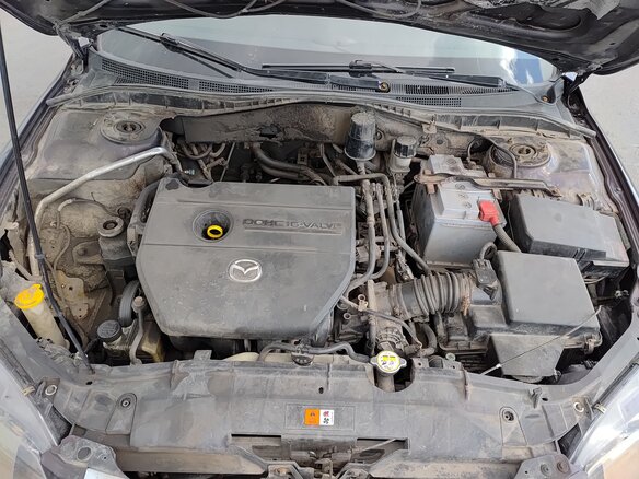 2006 Mazda 6 I (GG) Рестайлинг, пурпурный, 450000 рублей - вид 22