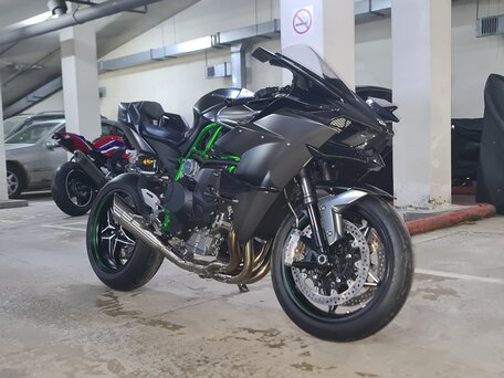 2021 Kawasaki Ninja H2R, серый, 6900000 рублей, вид 5