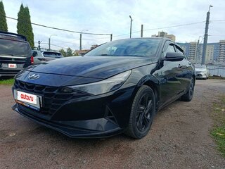 2022 Hyundai Elantra VII (CN7), чёрный, 1891500 рублей, вид 2