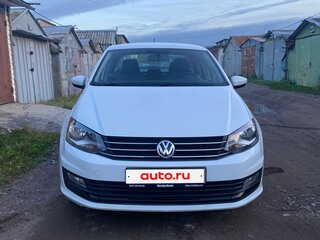 2016 Volkswagen Polo V Рестайлинг, белый, 745000 рублей, вид 3