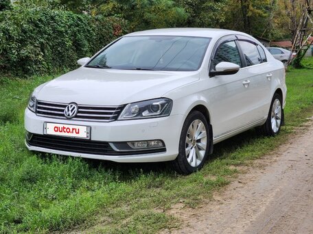 2012 Volkswagen Passat B7, белый, 1230000 рублей, вид 2