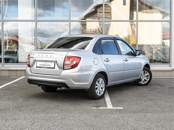 2022 Lada (ВАЗ) Granta I Рестайлинг, серый - вид 1