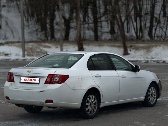2007 Chevrolet Epica V250, белый, 220000 рублей - вид 4