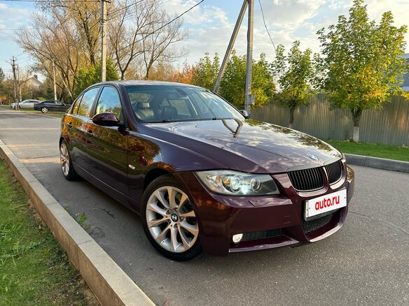 2007 BMW 3 серии 330i V (E90/E91/E92/E93), красный, 1050000 рублей - вид 4