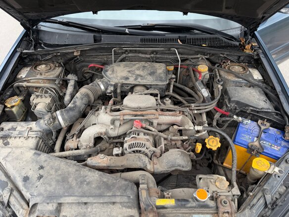 2004 Subaru Outback III, голубой, 600000 рублей - вид 12