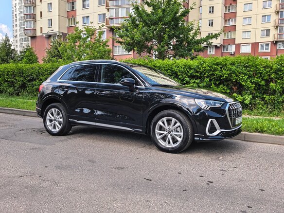 2024 Audi Q3 45 TFSI II (F3), чёрный, 2907000 рублей - вид 8