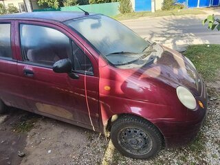 2008 Daewoo Matiz I Рестайлинг, красный, 110000 рублей, вид 2
