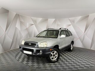 2003 Hyundai Santa Fe I, серебристый, 375150 рублей, вид 1