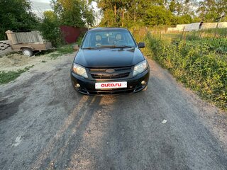 2013 Lada (ВАЗ) Granta I, чёрный, 240000 рублей, вид 2