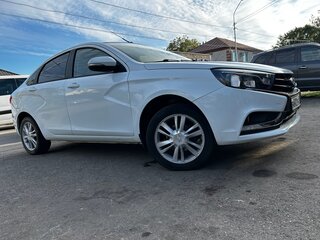 2018 Lada (ВАЗ) Vesta I, белый, 755000 рублей, вид 3