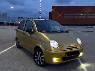 2004 Daewoo Matiz I Рестайлинг, жёлтый, 160000 рублей, вид 4