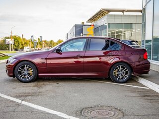 2009 BMW 3 серии 318i V (E90/E91/E92/E93) Рестайлинг, красный, 898000 рублей, вид 4