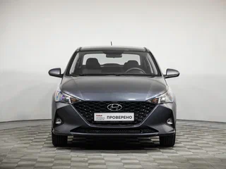 2021 Hyundai Solaris II Рестайлинг, серый, 1689777 рублей, вид 2