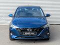 2022 Hyundai Solaris II Рестайлинг, синий, 1585000 рублей - вид 1