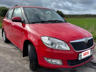 2013 Skoda Fabia II Рестайлинг, красный, 470000 рублей, вид 3