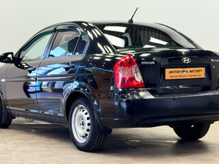 2006 Hyundai Verna II, чёрный, 280000 рублей, вид 3