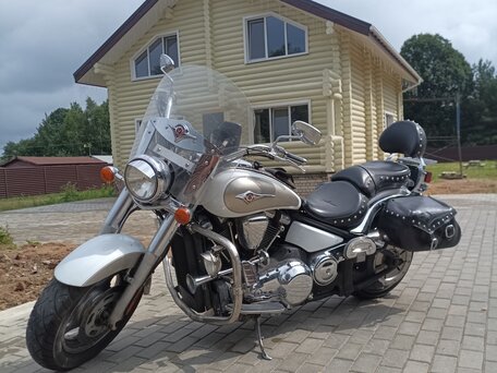 2006 Kawasaki VN2000 Vulcan, белый, 710000 рублей, вид 1