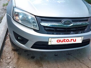 2015 Lada (ВАЗ) Granta I, серебристый, 450000 рублей, вид 1